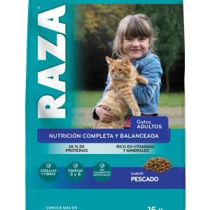 RAZA gato sabor pescado 15 kg