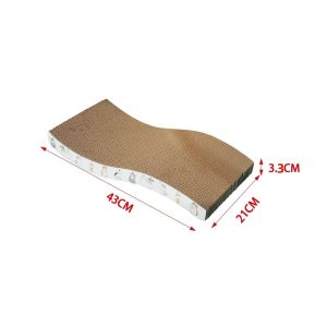 Rascador para gato 43x21x3,3
