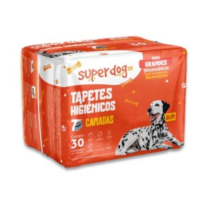 Tapetes higiénicos Superdog 90 x 60cm 30 unid.