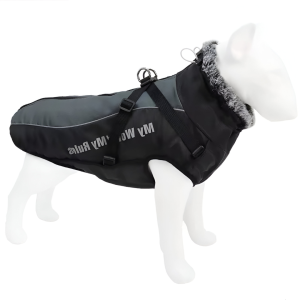Chaqueta de abrigo impermeable para perros medianos y grandes