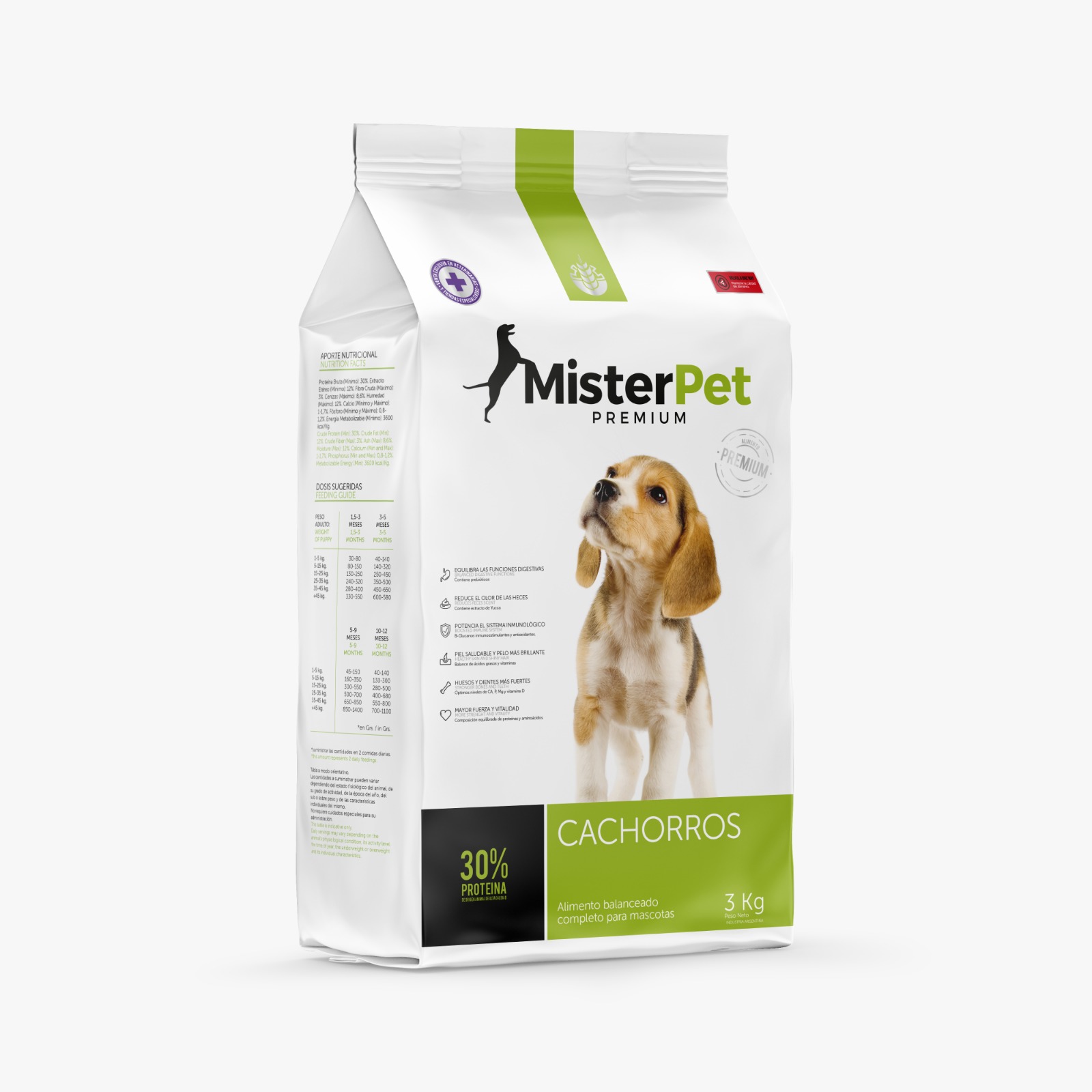Mister Pet Cachorro de 3 kg