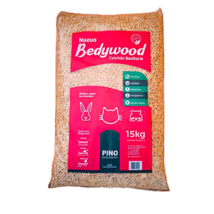 Sanitario de madera pellet Bedywood 15kg