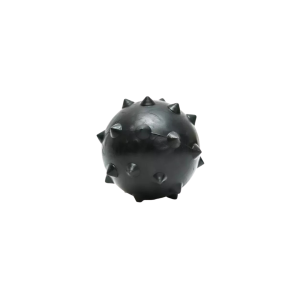 Pelota con pinchos de goma maciza mediana Furacão Pet 70mm