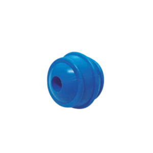 Pelota porta palito de goma maciza Furacão Pet 50mm
