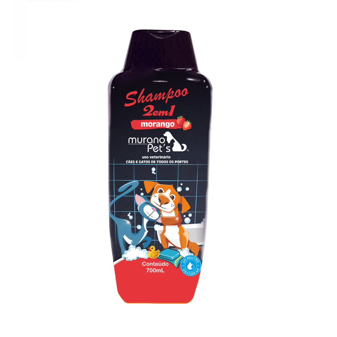 Shampoo Murano pet´s frutilla 700ml