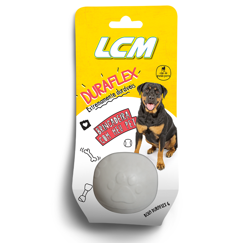 Pelota maciza de nylon Duraflex grande